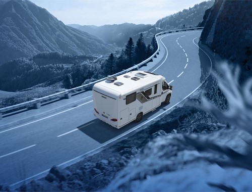 Beneficios de viajar a la nieve en autocaravana