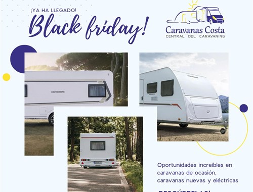 ¡El Black Friday ha llegado a Caravanas Costa!