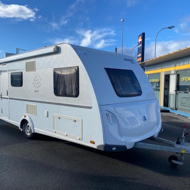 KNAUS 500 QDK CON MOVER Y AIRE ACONDICIONADO [VENDIDA]